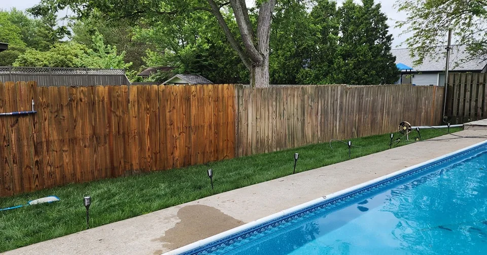 fence half and half